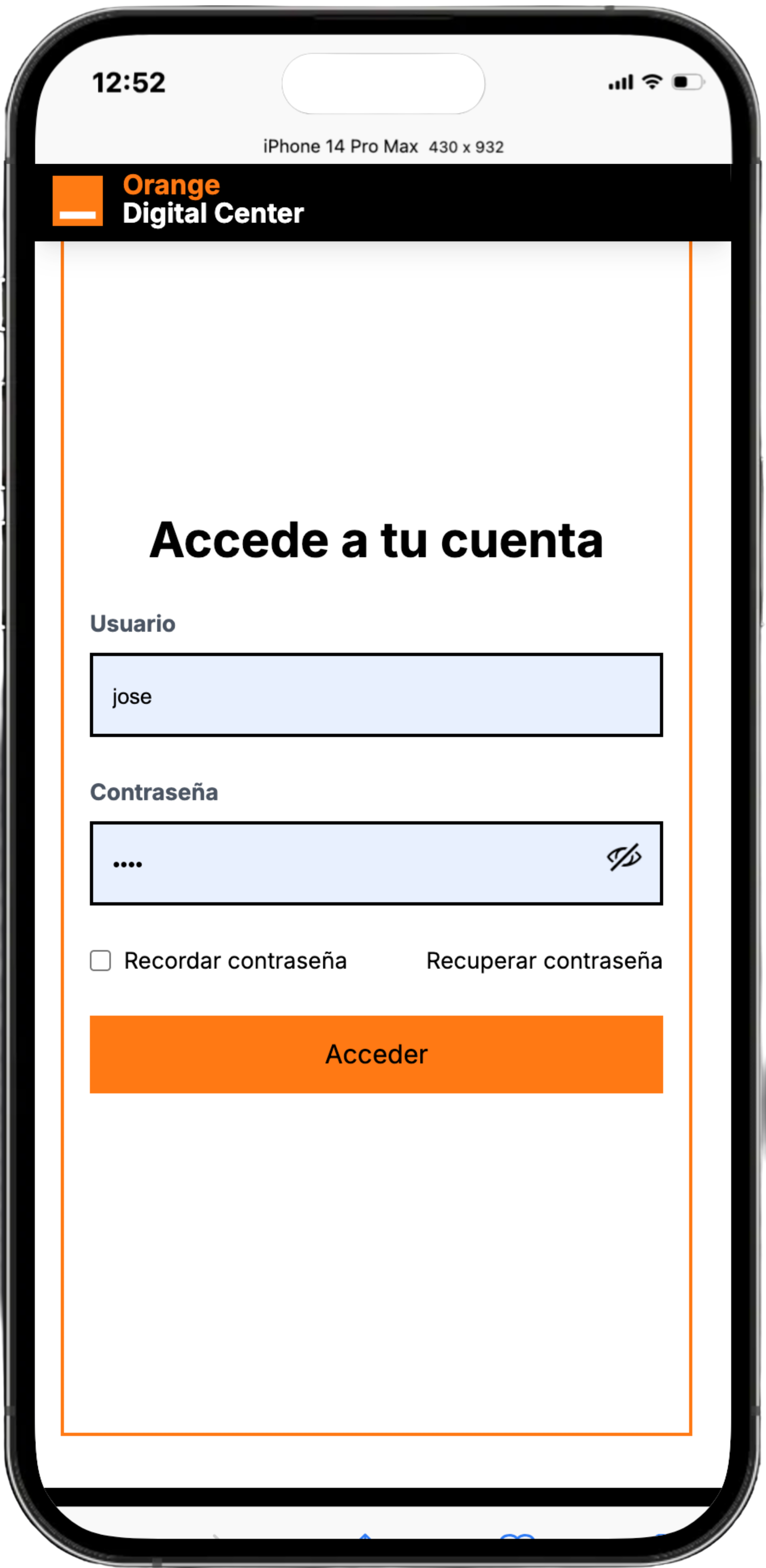 ODC MANAGER - Mobile View 1